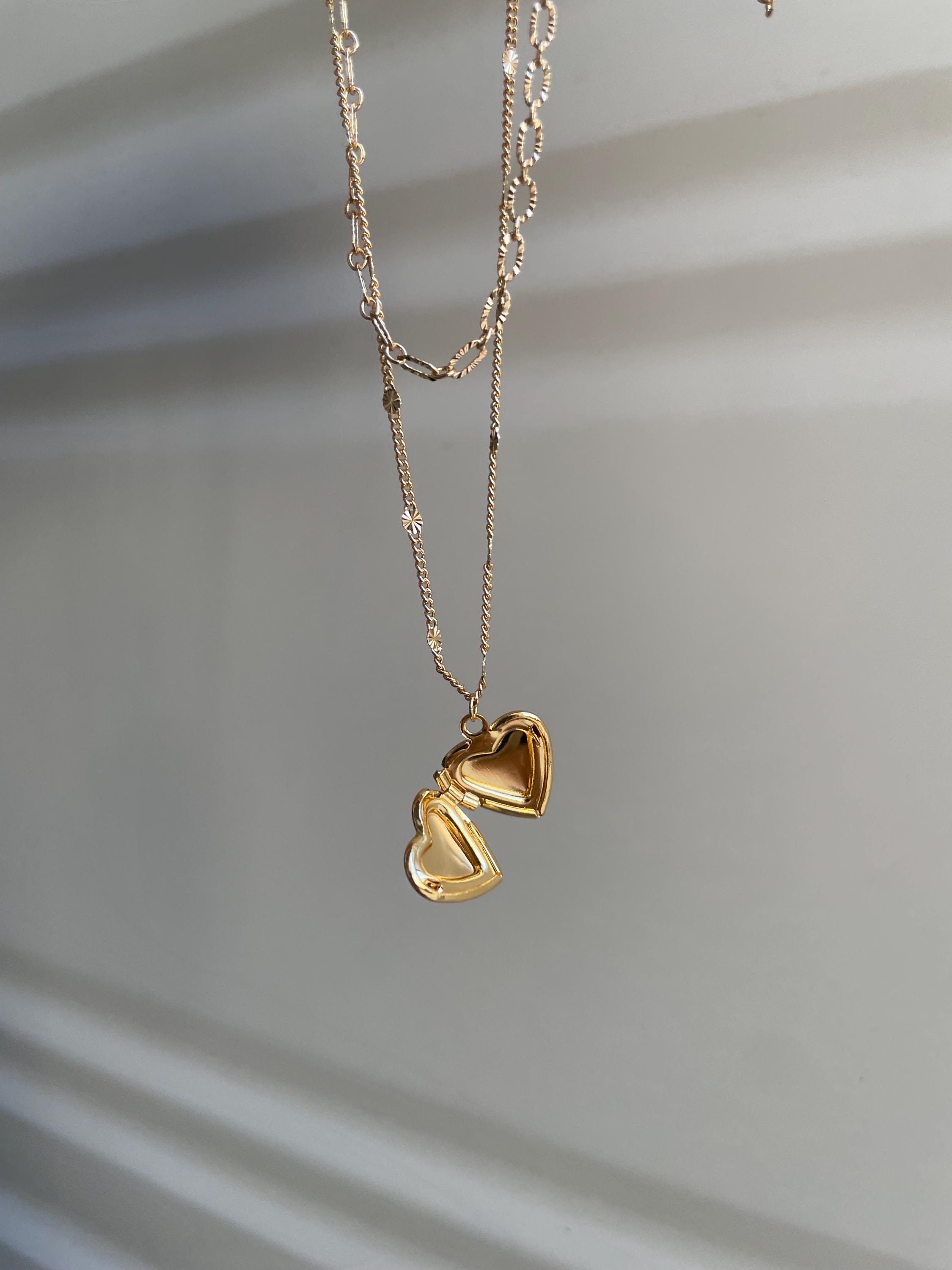 Heart Locket Layering Necklace, 2 / 5