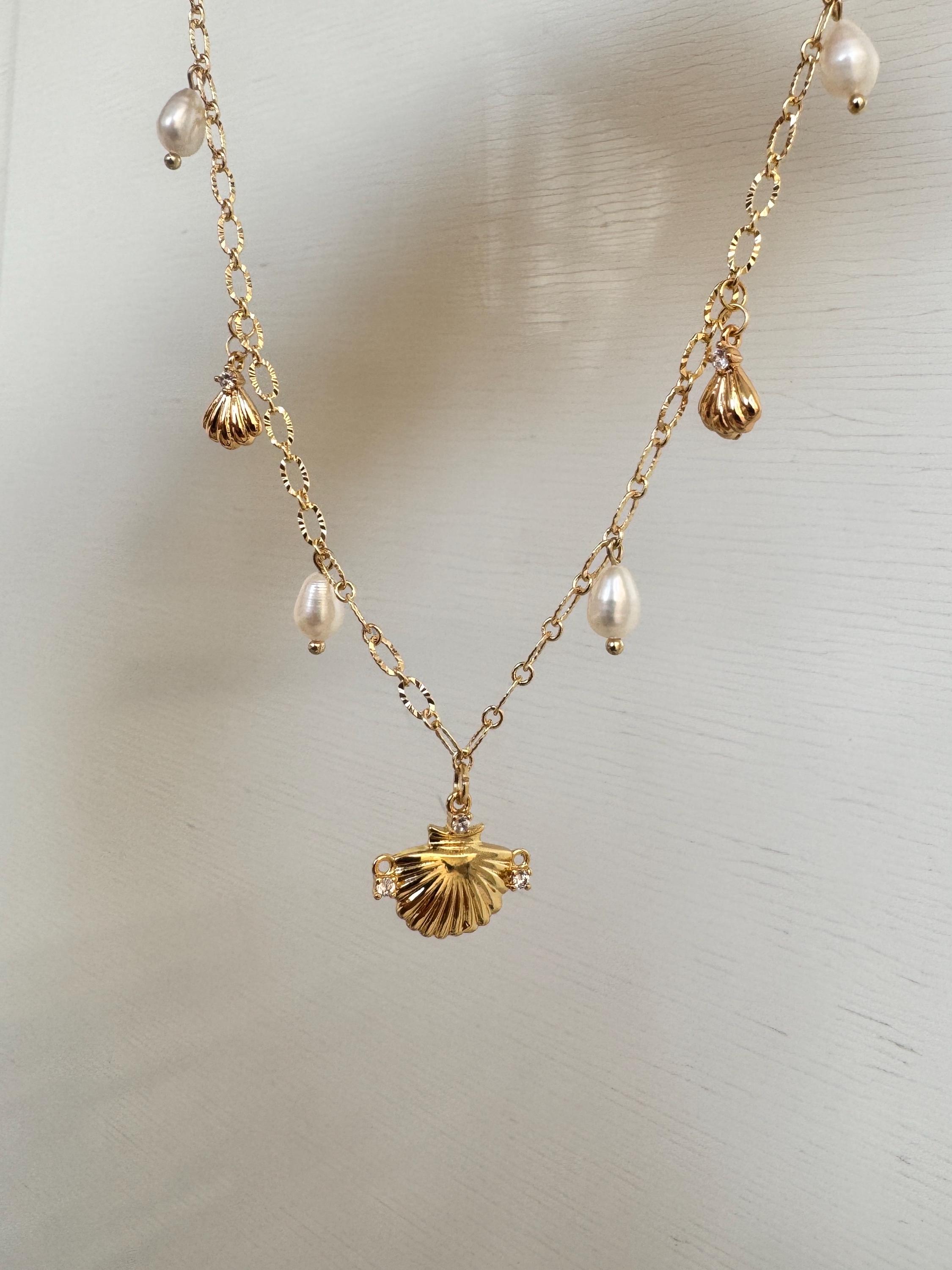 Mermaid Charms Necklace, 3 / 3