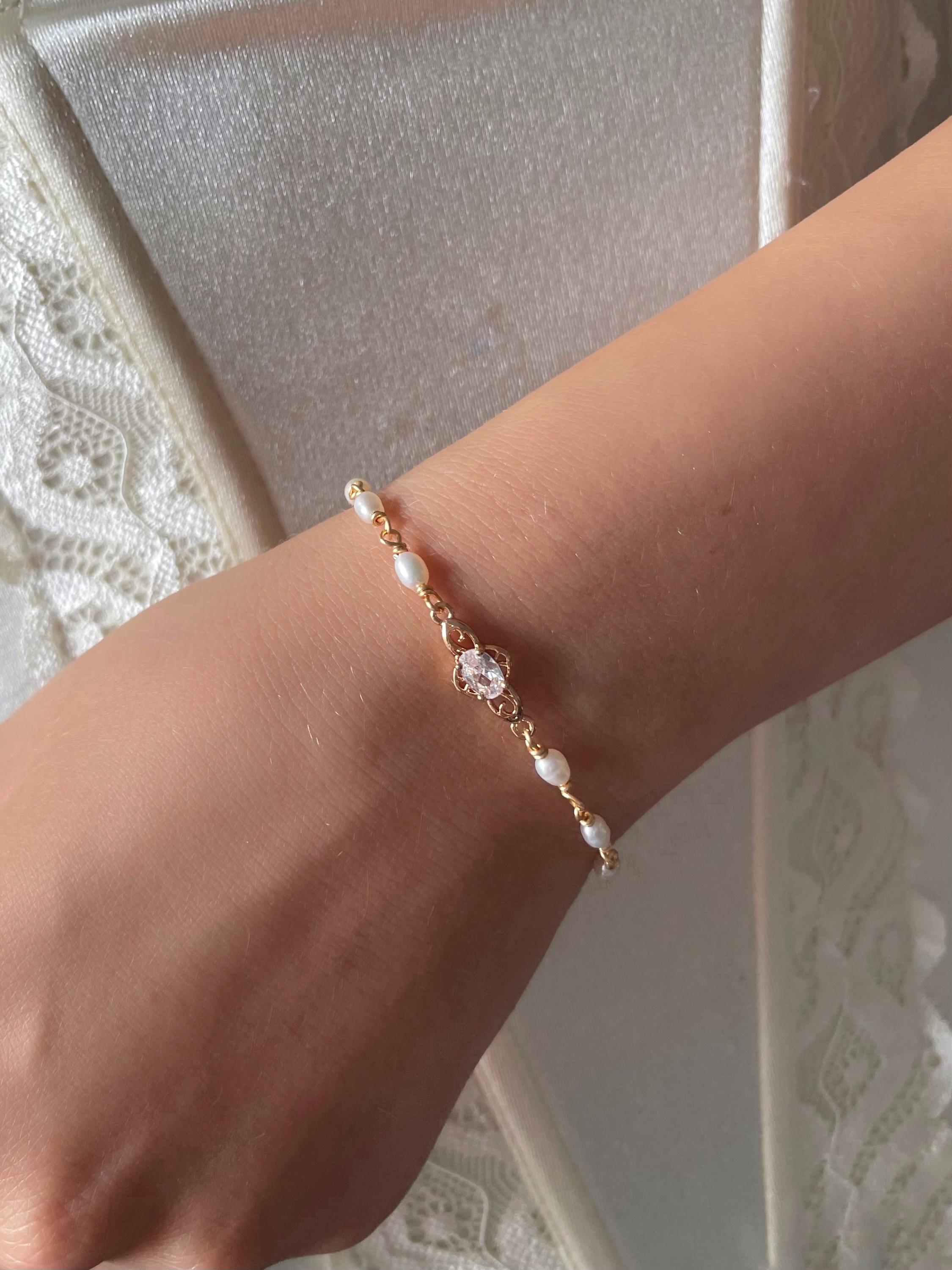 Pearl Bridal Jewelry Set, 4 / 14
